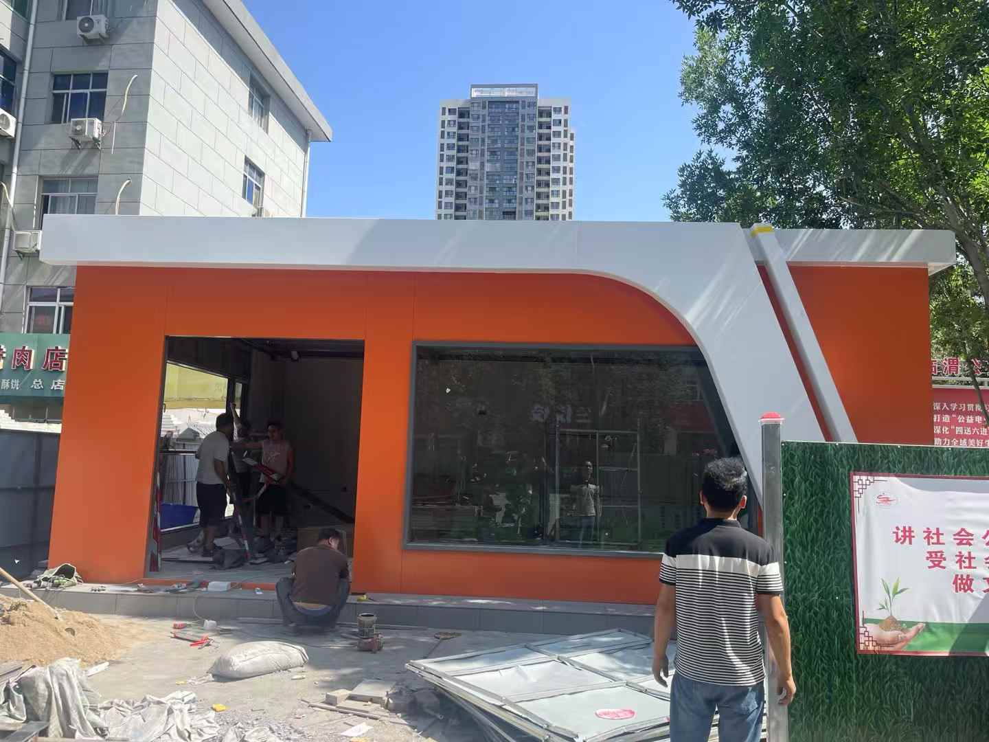 渭南森翔體育-室外城市驛站建設(shè)